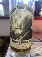 Pappy Van Winkle 15 Year Old Family Reserve- Empty Bourbon Bottle- Unrinsed 