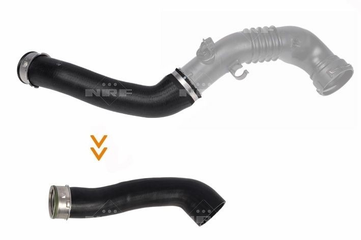 Fits NRF 166139 Charge Air Hose