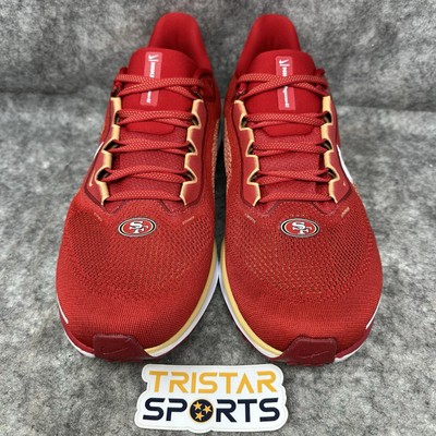 NEW Nike Air Zoom Pegasus 41 San Francisco 49ers Shoes FZ5070-600 Size 10.5 Gym New Nike Air Zoom Pegasus 41 San Francisco 49ers Men main image 4