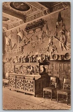 Antique German Postcard Nautical Relief Wall Art by Ottmar Zicher