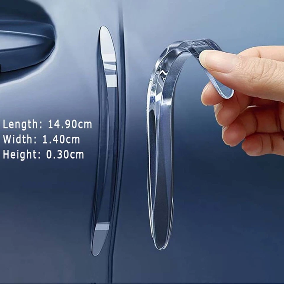8件装纳米粘性门边条隐形高弹性f车门保护 — 第 3/4 张图片