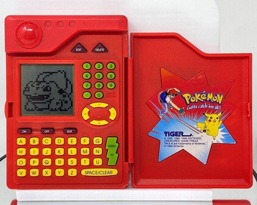 1998 Hasbro Tiger Electronics Pokémon Pokédex - Tested & Working - Hinge Damaged - Picture 4 of 8