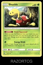 SHUCKLE 16/214 UC LOST THUNDER POKEMON LP