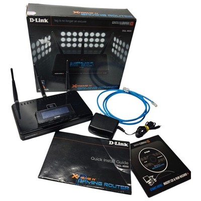 D-Link GamerLounge DGL-4500 4-Port 10/100 WIFI Gaming Router