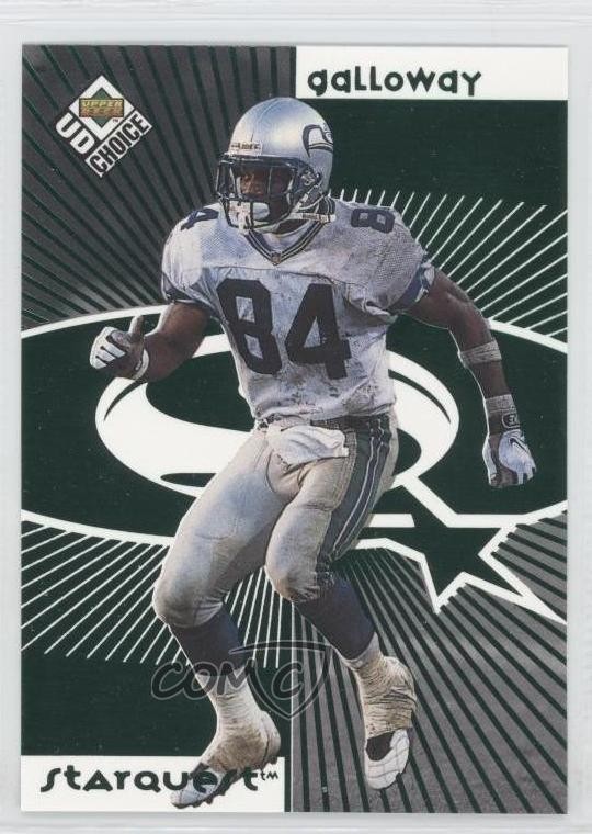1998 Upper Deck UD Choice Starquest Green Joey Galloway #14 0qr0