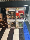 Funko Pop Rocks Black Pink Set Of 4 Lisa Jennie Jisoo Rose In Protectors