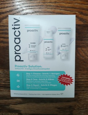 Proactiv 60 Day 3 Piece Kit 3-Step EXP 06/2027 ACNE MEDICATION Sealed 