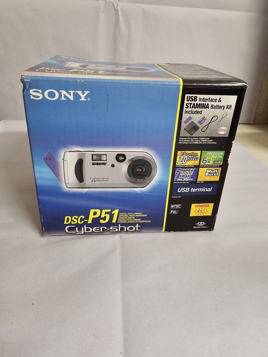Sony Cyber-shot DSC-P51 2.0MP Digital Camera - Silver for Sony Cyber-shot DSC-P51 2.0MP Digital Camera - Silver for