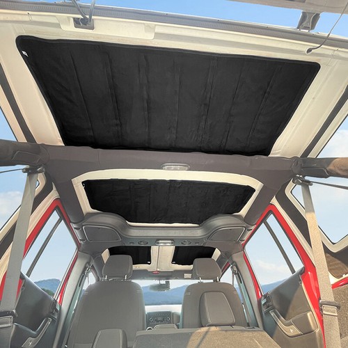 6pcs Hardtop & Tailgate Sound Deadener Headliner Insulation for Jeep JK Wrangler - Picture 2 of 17