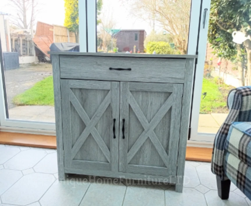 Rustic sale side cabinet