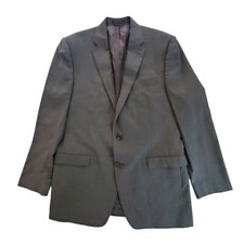 Lauren Ralph Lauren Men's 42L Gray 2 Button Wool Blazer Sport Coat Jacket
