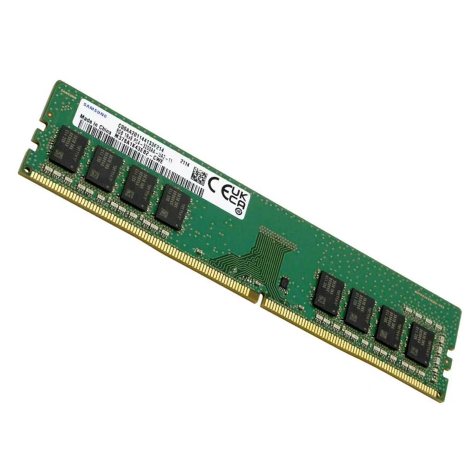 Samsung 32GB (4X8GB) DDR4 3200MHz PC4-25600 UDIMM Memory Ram M378A1K43EB2-CWE - Image 3 of 4