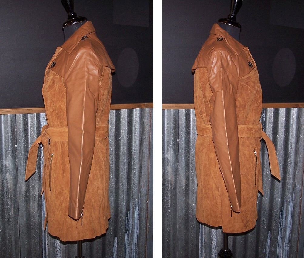 Iman Global Chic Leather Jacket/Small Double Brea… - image 6