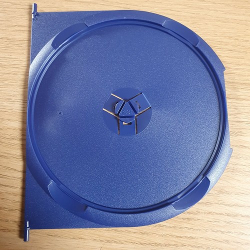 Replacement CD DVD Case Swing Tray - Singles - Disc Holder - Pick Colour - Afbeelding 11 van 12