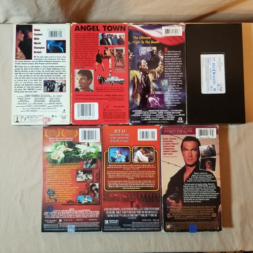 Martial Arts KickBoxing Street Extreme Fighting MMA 7 VHS Video Lot Ninja Karate - Picture 2 of 12