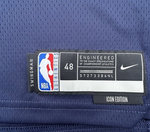 ANTHONY EDWARDS #5 SIGNED NIKE TIMBERWOLVES SWINGMAN BASKETBALL JERSEY PSA/DNA - Picture 5 of 5