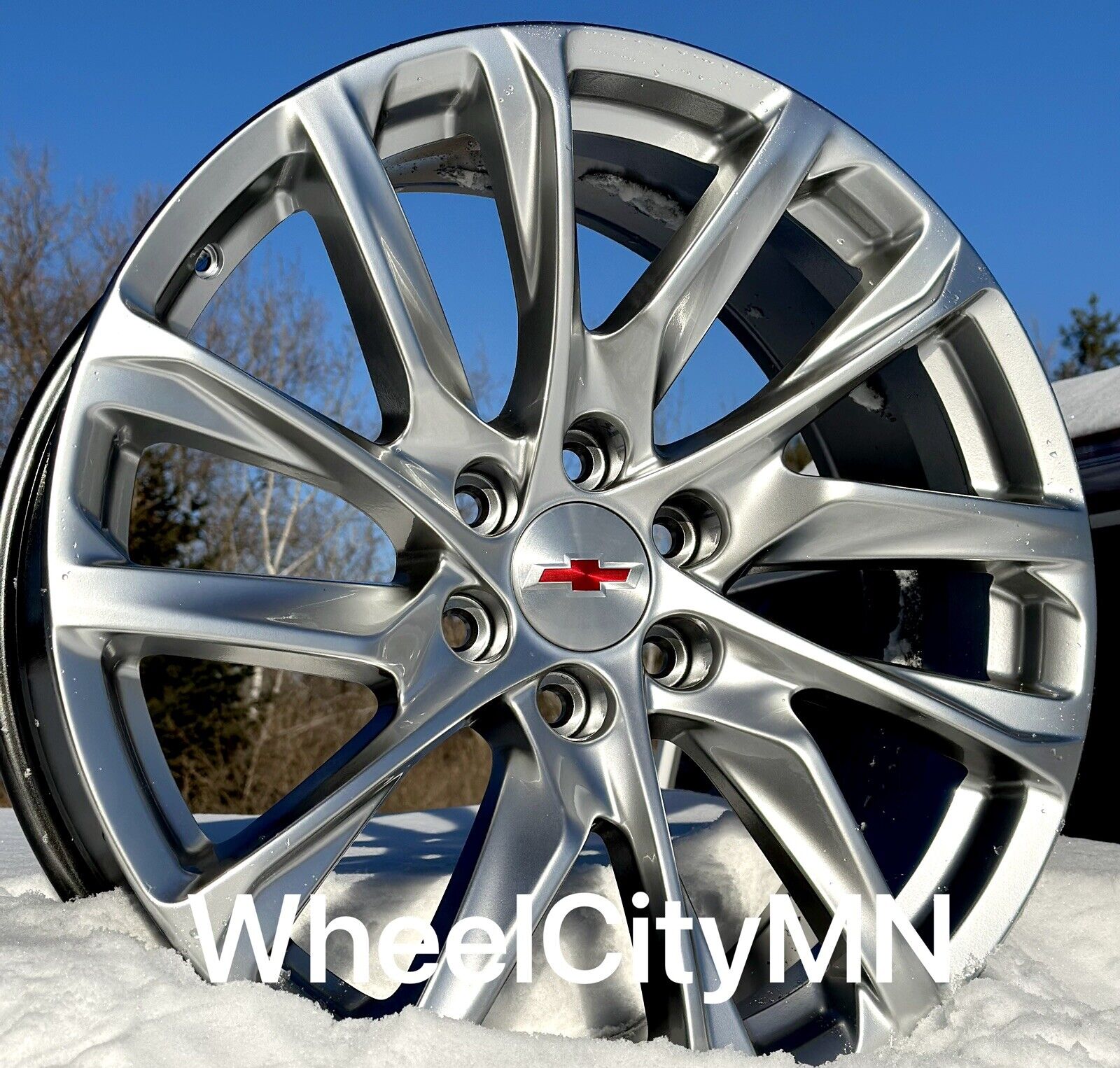 seguridad sociedad entrada 22&#034; hyper silver SSX Sport Escalade OE replica wheels fits 2023 Chevy  Silverado | eBay