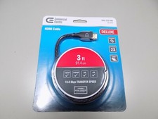 Commercial Electric 3 ft. Deluxe Gold Plated HDMI Cable