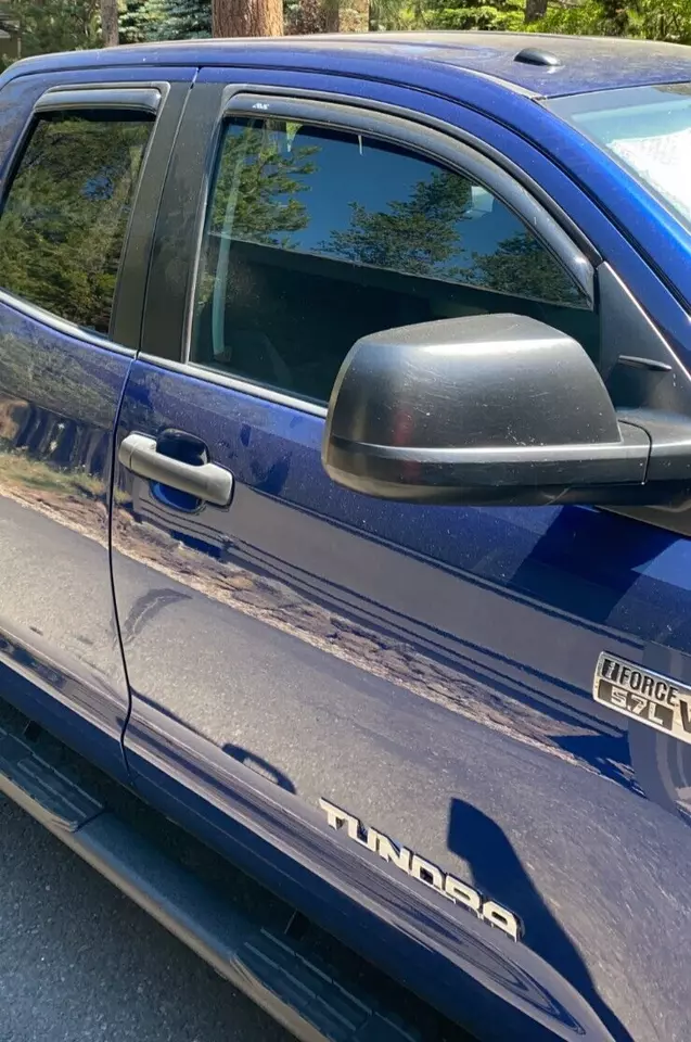 AVS Rain Guards Vent Visors 3M Tape-On for 2007-2021 Toyota Tundra Double Cab - Image 4 of 4