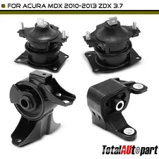 4x Auto Trans Engine Motor & Transmission Mount for Acura ZDX MDX 10-13 V6 3.7L