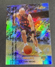 1999-2000 TOPPS FINEST Ben Wallace New York Knicks REFRACTOR CARD # 201
