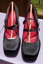 Circus by Sam Edelman Womens Pepper Jewel Mary Jane Heels 9.5 M Black 1D