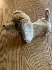 Collectible Vintage Battery Operated Mechanical Doxie Dachshund Barking Dog TOY