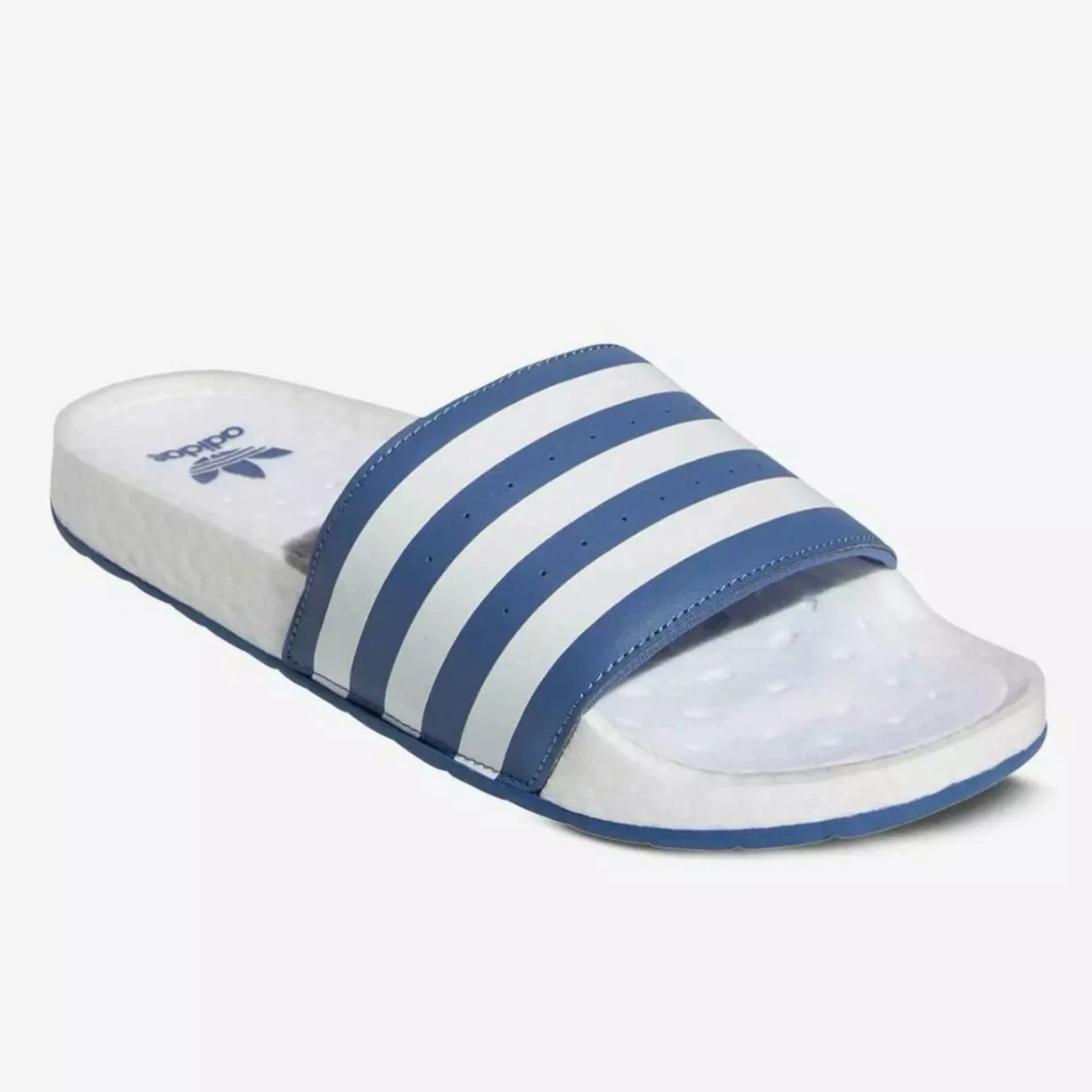 Adidas Uomo Adilette Boost Slides Crew Blu FX5896 (Taglia 9)