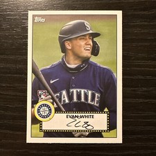 2021 Topps 1952 Topps Redux #T52-17 Evan White  RC