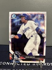 2018 Bowman Chrome Prospects 1st Johan Mieses Los Angeles Dodgers