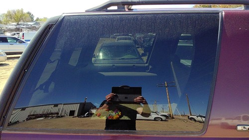 95-00 Gmc Yukon Passenger Right Rear Quarter Glass Back Side Window Oem 15762648 - Foto 4 di 6