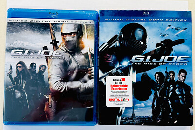 Joe The Rise of Cobra (Blu-Ray) (New Sealed) Disks w