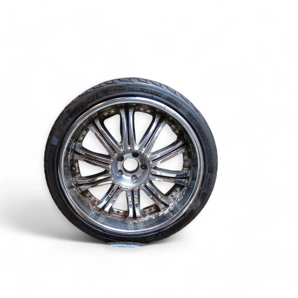 Felgensatz 22x9.5 TIS-07 Chrysler 300C Cadillac CTS 5x135 5x139.7 30mm 22X11J - Bild 3 von 4