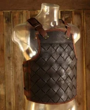 Medieval Mercenary Leather Body Armour Leather Breastplate Armor Larp Cosplay