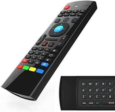 Mx3 2,4 GHz drahtlose Fly Air Fernbedienung QWERTZ Tastatur für Android TV-Boxen T95 UK