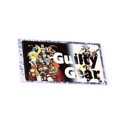 Sony PlayStation 1 PS1 Guilty Gear Memory Card Sticker
