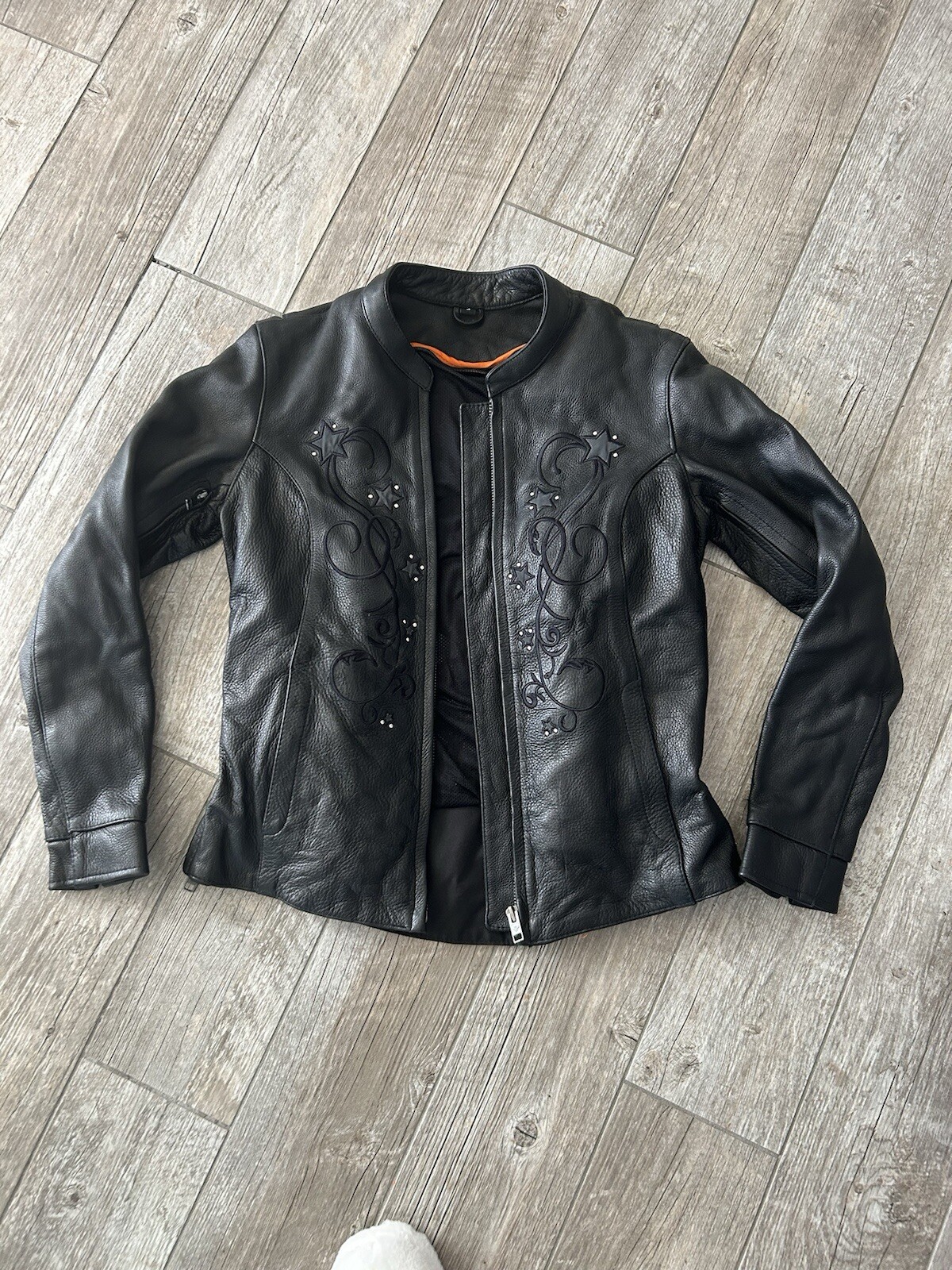 Women’s Learher  Jacket with two inside Concealed… - image 2