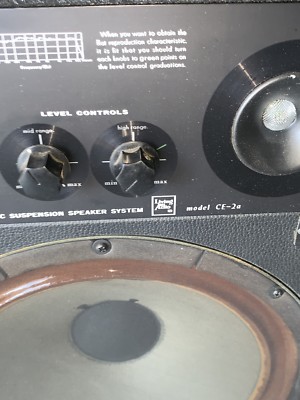 RARE 1970's Audio Living From Crysler Corp, Loud Speaker CE RARE 1970's Audio Living From Crysler Corp, Loud Speaker CE