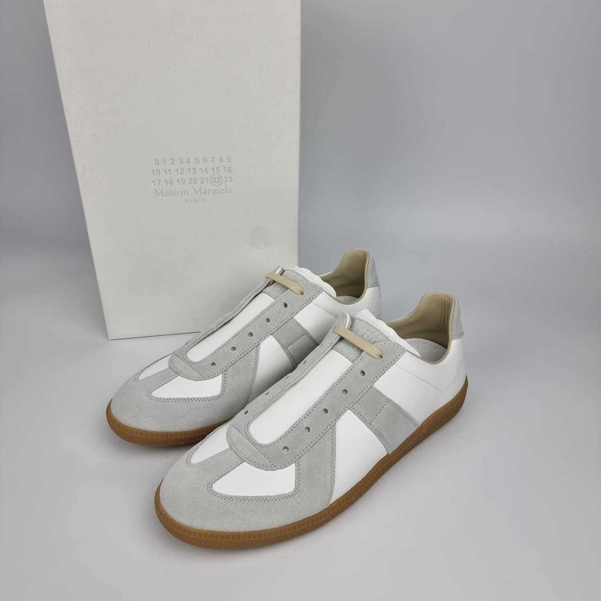 Maison Margiela White/Grey Sneakers New