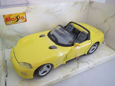 Maisto Dodge Viper RT-10 (1995) Special Edition (gelb)  1:24  TOP +OVP