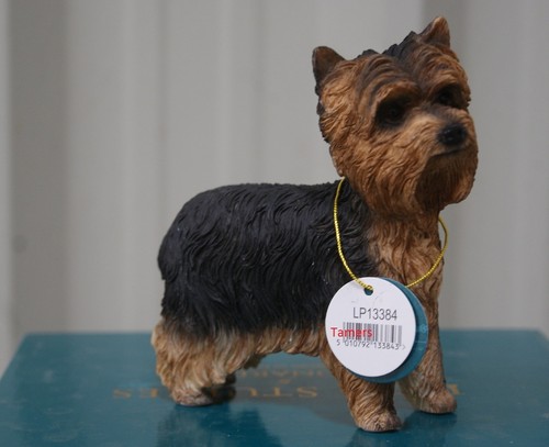 Dog Ornament Figure Gifts Statue BNIB Staffy Yorkie Westie Pug Shih Tzu Bulldog - Picture 7 of 117