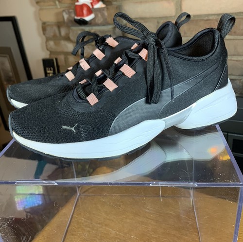 Puma Sirena Sport Black \u0026 Rose- Womens Training Sneakers Shoes Casual- Sz  7.5 | eBay