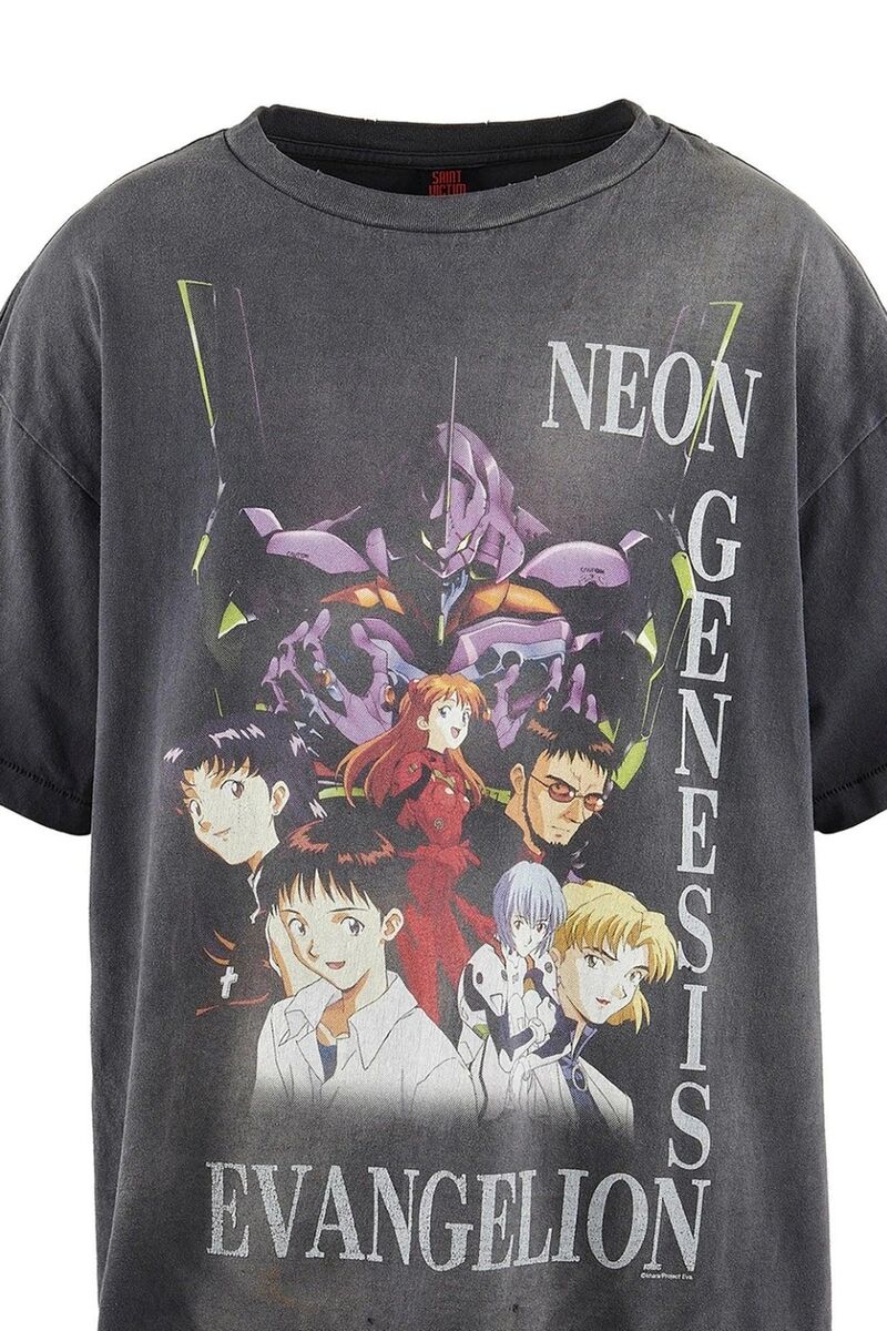 Saint Michael x Neon Genesis Evangelion Tee Black | eBay Saint Michael x Neon Genesis Evangelion Tee Black | eBay