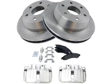 For 2002-2006 Chevrolet Silverado 1500 Brake Pad Rotor and Caliper Set 57989MHZP