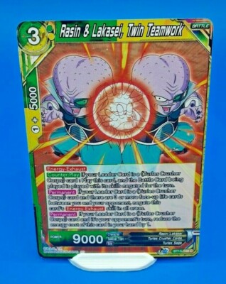 Dragon Ball Super TCG Rasin & Lakasei, Twin Teamwork BT15-149 C Near Mint