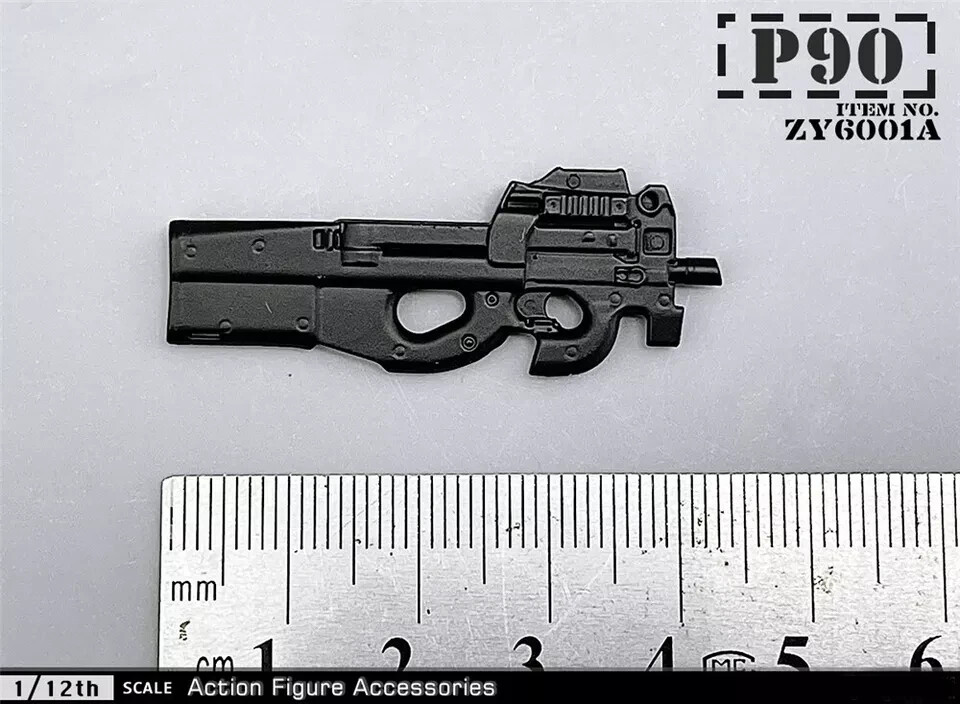 1/12 Gun Rifle Weapon Model For 6'' Male HT Action Figure Soldier Doll ...