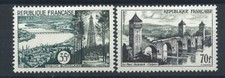 France N°1118/19* (MH) 1957 - Série touristique