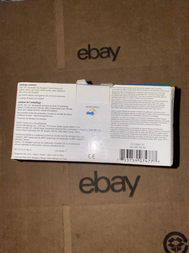 NEW GARMIN NUVI 260 AFFORDABLE NAVIGATION  - Image 2 of 3