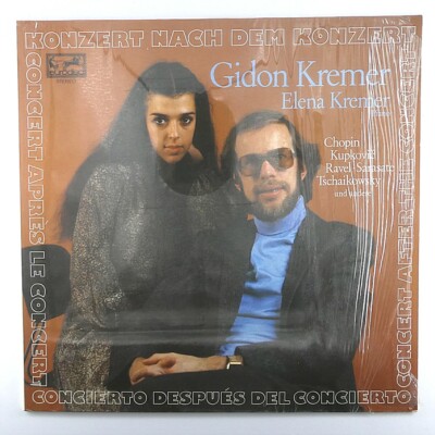 Lp 1980 Gidon Kremer & Elena Kremer-Konzert Nach Dem Konzert, Chopin, Kupkovič 