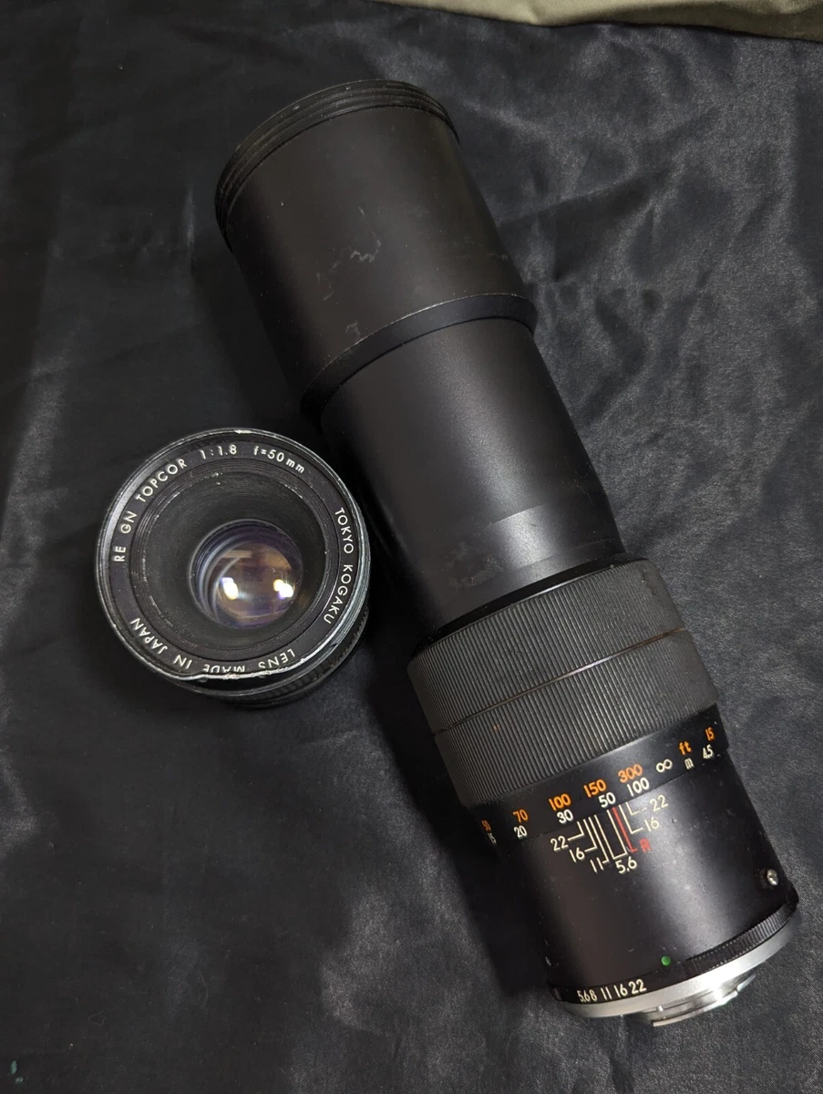 Topcon f/5.6 Camera Lenses for sale | eBay